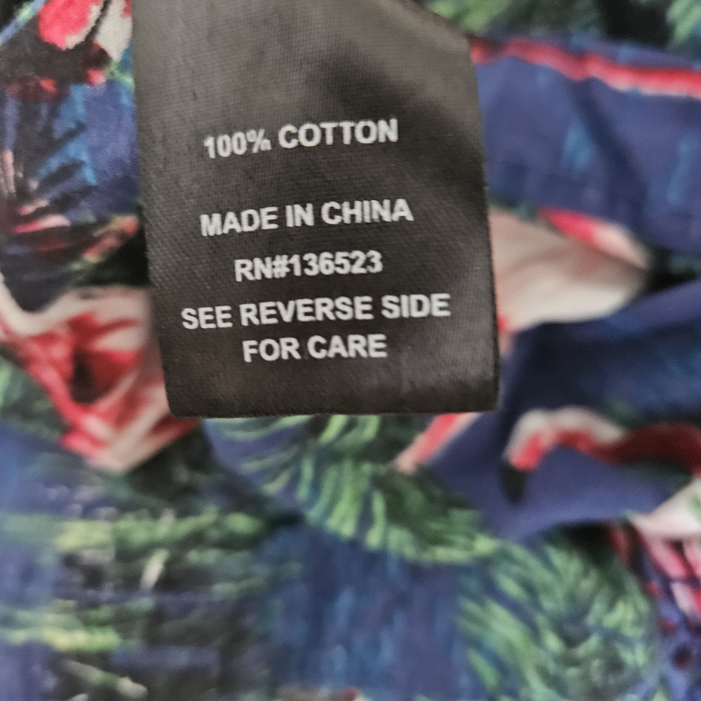 BKLYN Athletics Tropical Print Shirt - Picture 4 of 4